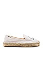 view 2 of 5 ESPADRILLES COMPENSÉES SMOKING in White