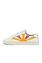 view 5 of 8 Rainbow Wave Sneaker in White