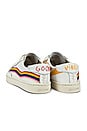 view 6 of 8 Rainbow Wave Sneaker in White
