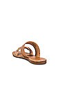 view 3 of 5 Braided Slide Sandal in Acorn Brown