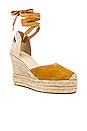 view 2 of 5 Mallorca Wedge Espadrille in Marigold