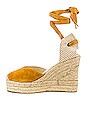 view 5 of 5 Mallorca Wedge Espadrille in Marigold