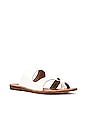view 2 of 5 Mila Slide Sandal in White