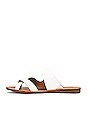 view 5 of 5 Mila Slide Sandal in White