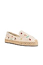 view 2 of 5 Swimmers Platform Espadrille in Sand