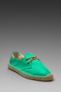 view 1 of 5 Canvas Derby Lace Up in Mint