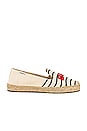 view 2 of 5 Bonjour Espadrille in Navy & Natural