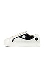 view 5 of 6 Ying Yang Sneaker in Black & White