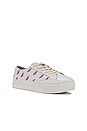 view 2 of 6 Lightening Strikes Platform Ibiza Sneaker in White