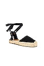 view 2 of 5 Lauren Lace-Up Espadrille in Black