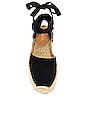 view 4 of 5 Lauren Lace-Up Espadrille in Black