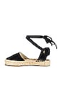 view 5 of 5 Lauren Lace-Up Espadrille in Black