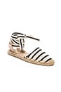 view 2 of 5 SANDALIAS ESPARTO in Natural Black