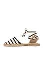 view 5 of 5 SANDALIAS ESPARTO in Natural Black