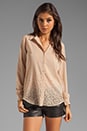 view 2 of 6 Laser Star Blouse in Nude Cream