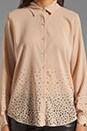 view 4 of 6 Laser Star Blouse in Nude Cream
