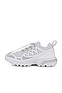 view 5 of 6 ACS + Sneaker in White & Silver