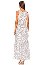view 3 of 3 Floral Tiered Maxi Dress in Cream Multi