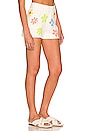 view 2 of 4 Floral Sweater Shorts in Cream Multi