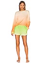 view 1 of 3 Top and Short Set in Orange Combo