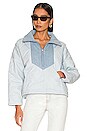 view 1 of 4 BLOUSON QUILTED in Light Blue