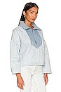 view 2 of 4 BLOUSON QUILTED in Light Blue