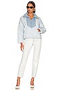 view 4 of 4 BLOUSON QUILTED in Light Blue