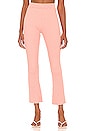 view 1 of 4 Ribbed Wide Leg Pants in Peach