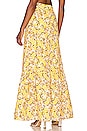 view 3 of 4 FLORAL TIERED マキシスカート in Cream Multi