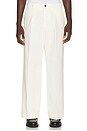 view 1 of 5 Saico Trouser in Dirty White
