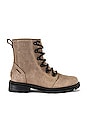 view 1 of 5 Lennox Lace Boot in Omega Taupe & Black