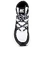 view 4 of 6 Kinetic RNEGD Sport Sneaker in White & Black