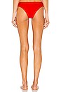 view 3 of 4 St Barts Bikini Bottom in Scarlet