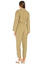 view 3 of 3 Cora Jumpsuit in Olive Green