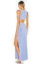 view 3 of 3 Cecilia Maxi Dress in Cornflower Blue