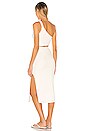 view 3 of 3 ROBE MI-LONGUE CLARICE in White