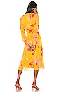 view 3 of 3 Kofi Midi Dress in Yellow Floral