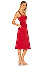 view 2 of 3 Harvey Midi Dress in Cherry Red