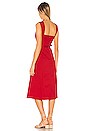 view 3 of 3 Harvey Midi Dress in Cherry Red