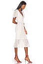 view 2 of 3 ROBE MI-LONGUE MYLAN in White