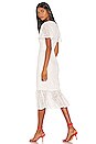 view 3 of 3 ROBE MI-LONGUE MYLAN in White