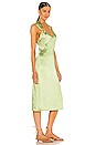 view 2 of 3 Emma Dress in Pistachio Green