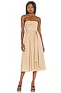 view 1 of 3 Loki Midi Dress in Sand Beige