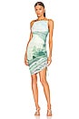 view 1 of 3 Leia Midi Dress in Blue Landscape