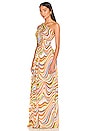 view 3 of 4 Dayla Maxi Dress in Nova Multi Swirl