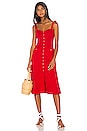 view 4 of 4 Maya Midi Dress in Red