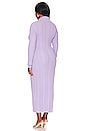 view 6 of 7 Sanura Collar Cardigan Dress in Purple