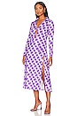 view 1 of 5 Nevaeh Midi Dress in Gianni Check Purple