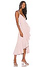 view 2 of 4 Elsa Midi Dress in Taupe Gingham
