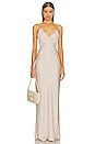 view 1 of 4 Yasmin Gown in Pale Champagne